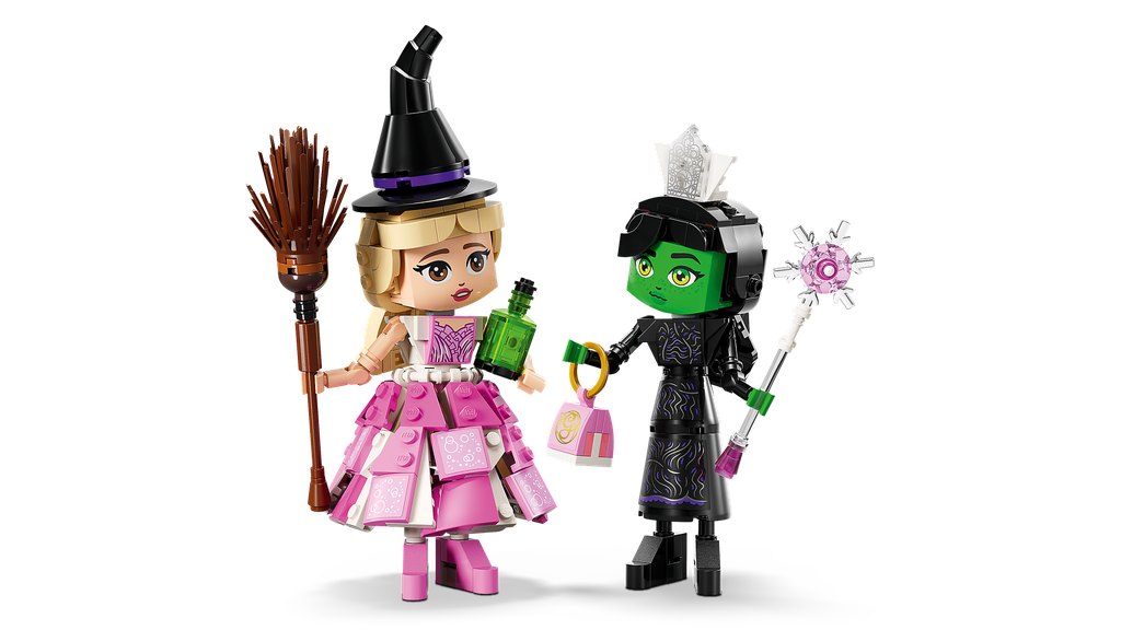 LEGO Wicked 75682 Elphaba &amp; Glinda Figures