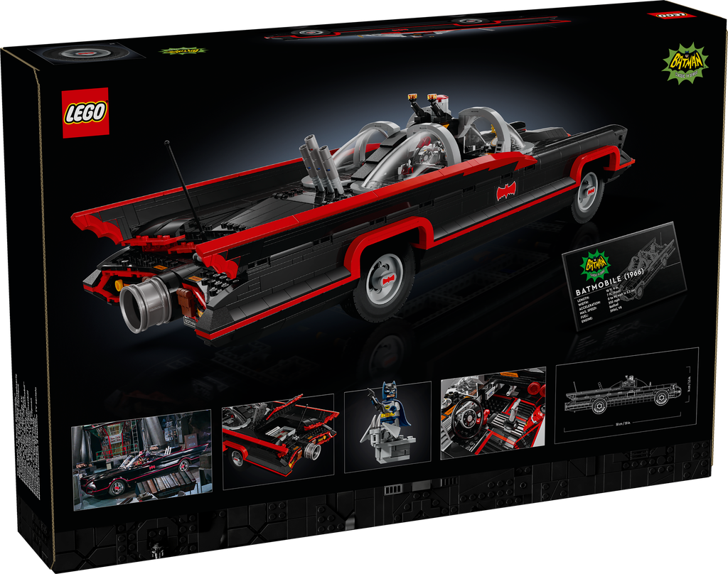 LEGO Super Heroes 76328 Batman™: The Classic TV Series Batmobile