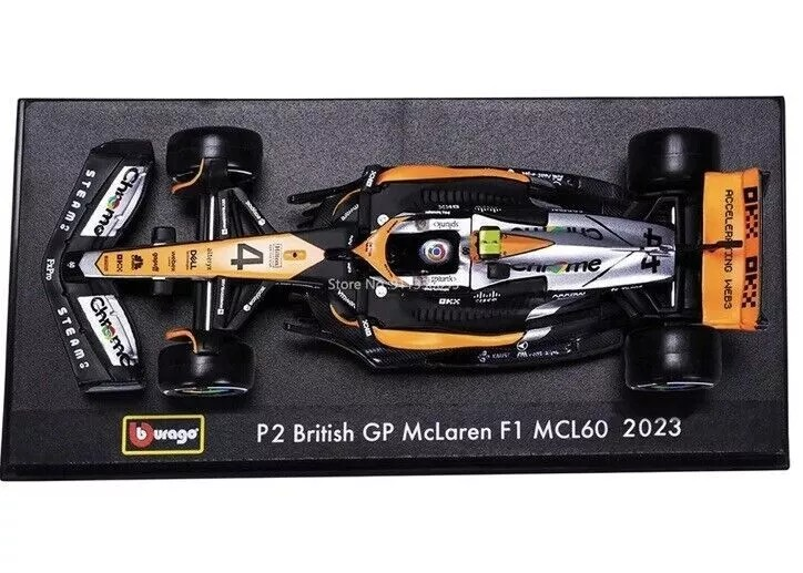 Burago 1:43 McLaren MCL60 F1 2023 #4 Lando Norris