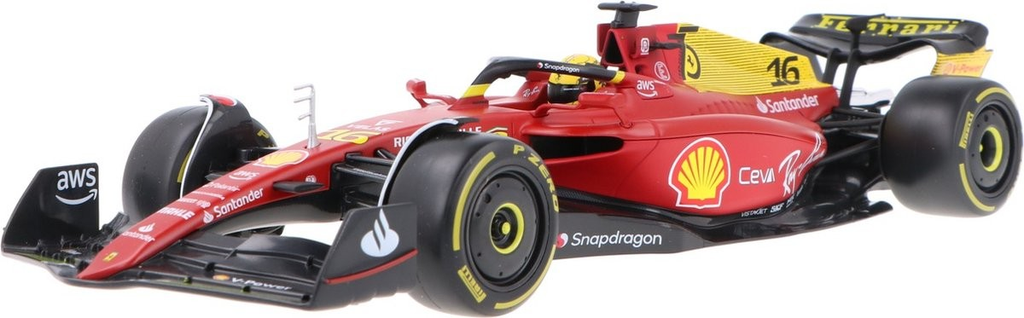 Burago 1:43 Ferrari Racing F1-75 2022 #16 Charles Leclerc