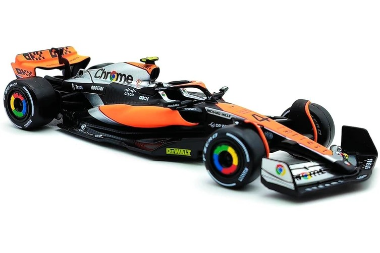 Bburago 1:43 Mclaren 2023 MCL60 F1 #4 Lando Norris