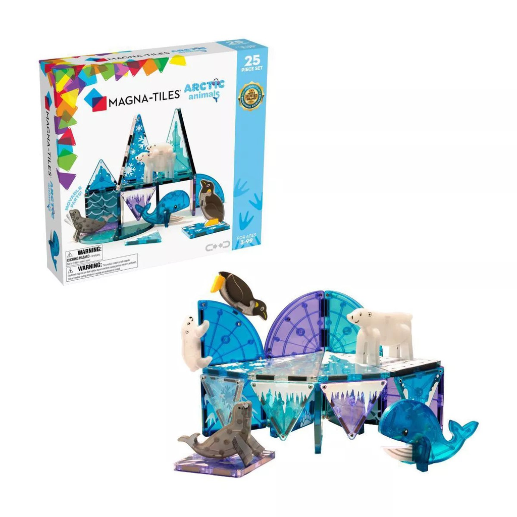 Magna Tiles Arctic Animals 25 Pc Set