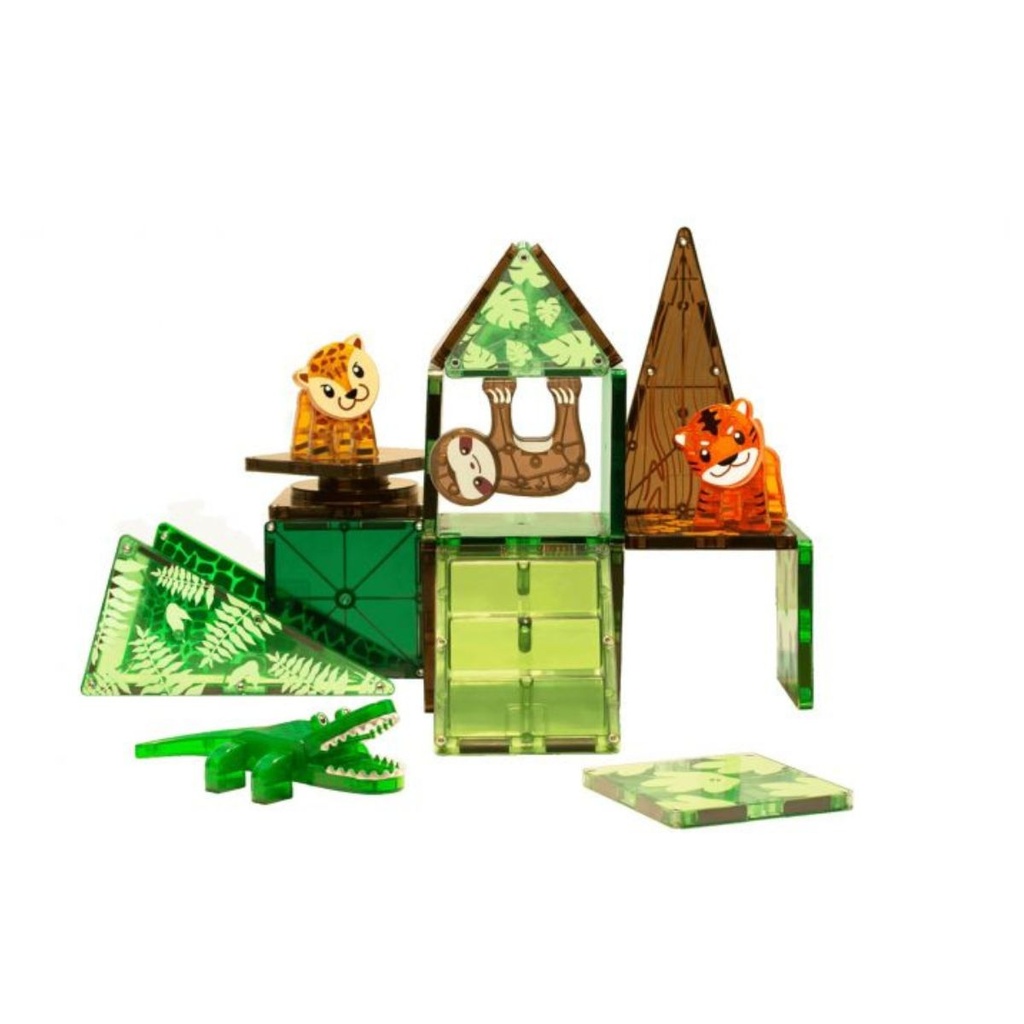 Magna Tiles Jungle Animals 25 pc Set