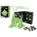 Magna Tiles Glow 16 Piece Set (LED light included)