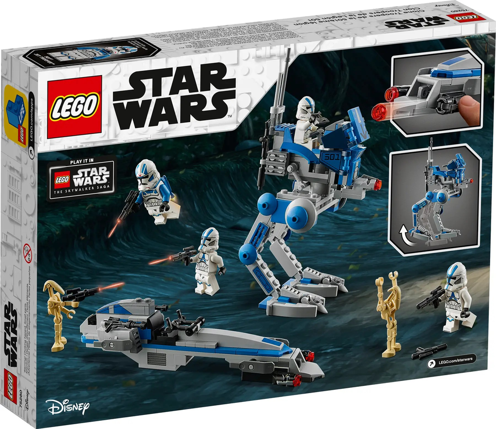 LEGO SW 75280 501st Legion Clone Troopers