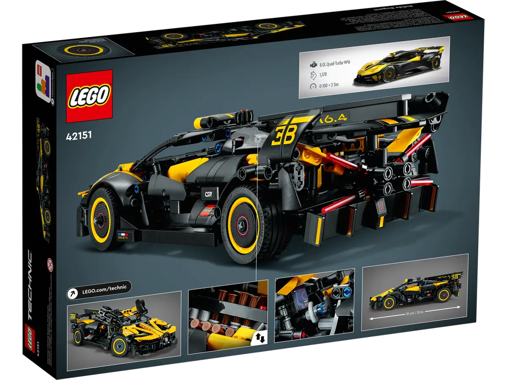 LEGO Technic 42151 Bugatti Bolide