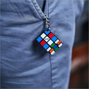 Rubik,s 3x3 Keyring