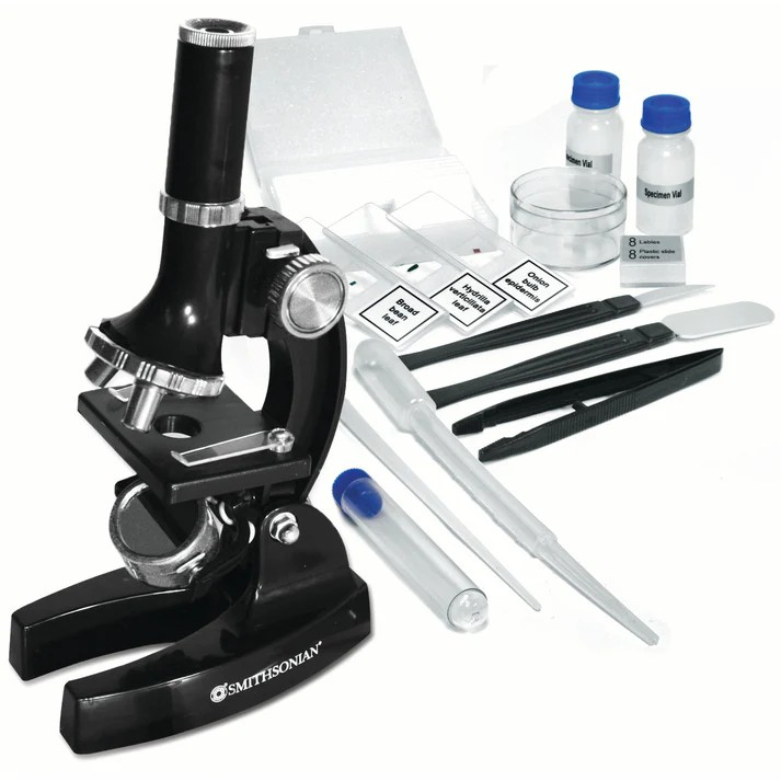 Smithosonian 150X, 450X and 900X Microscope Kit