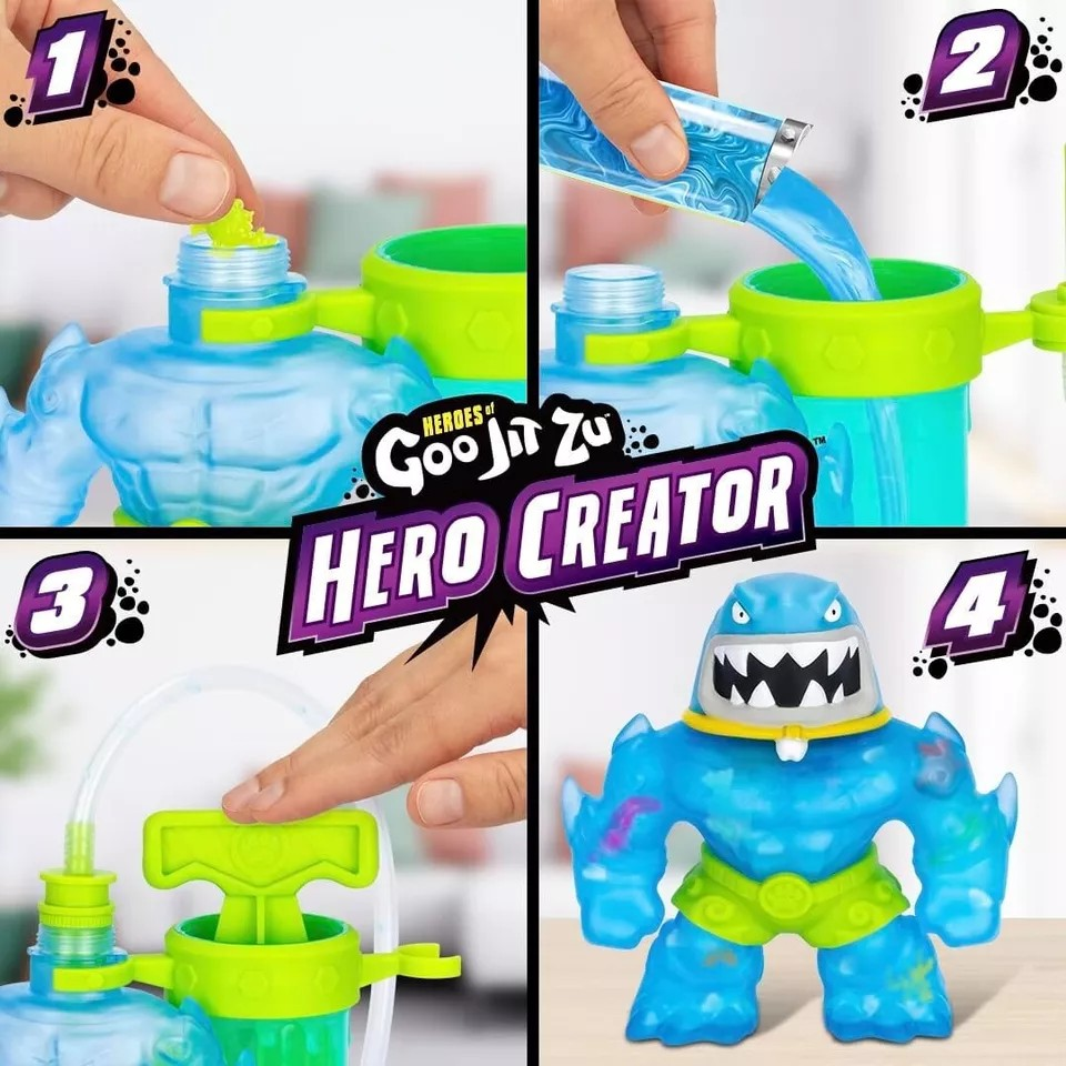 Heroes Of Goo Jit Zu Hero Creator Make Your Own THRASH Figure