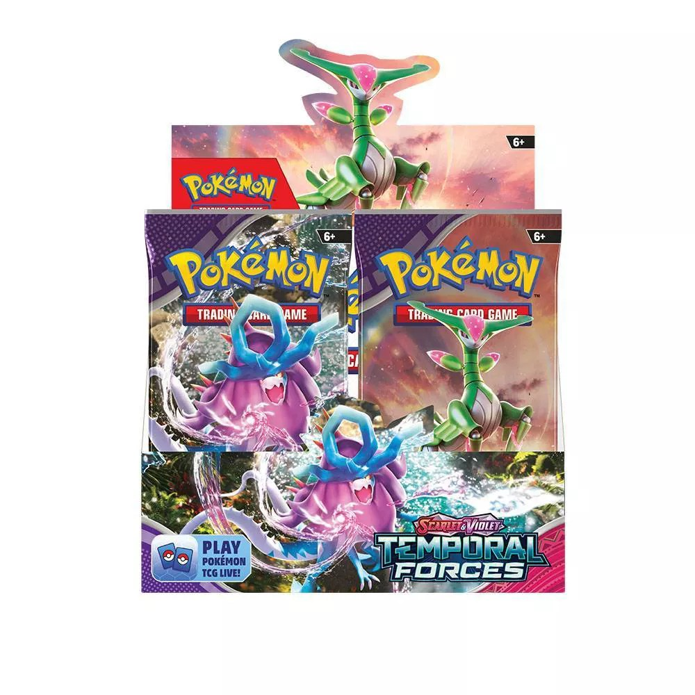 Pokemon TCG: Scarlet &amp; Violet— Temporal Forces Booster Box