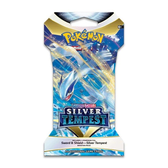 Pokemon TCG: Sword &amp; Shield Silver Tempest Sleeved Booster Pck ( Random)