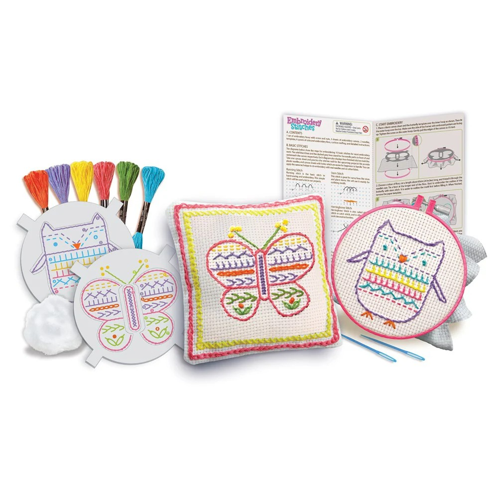 4M Embroidery Stitches Kit