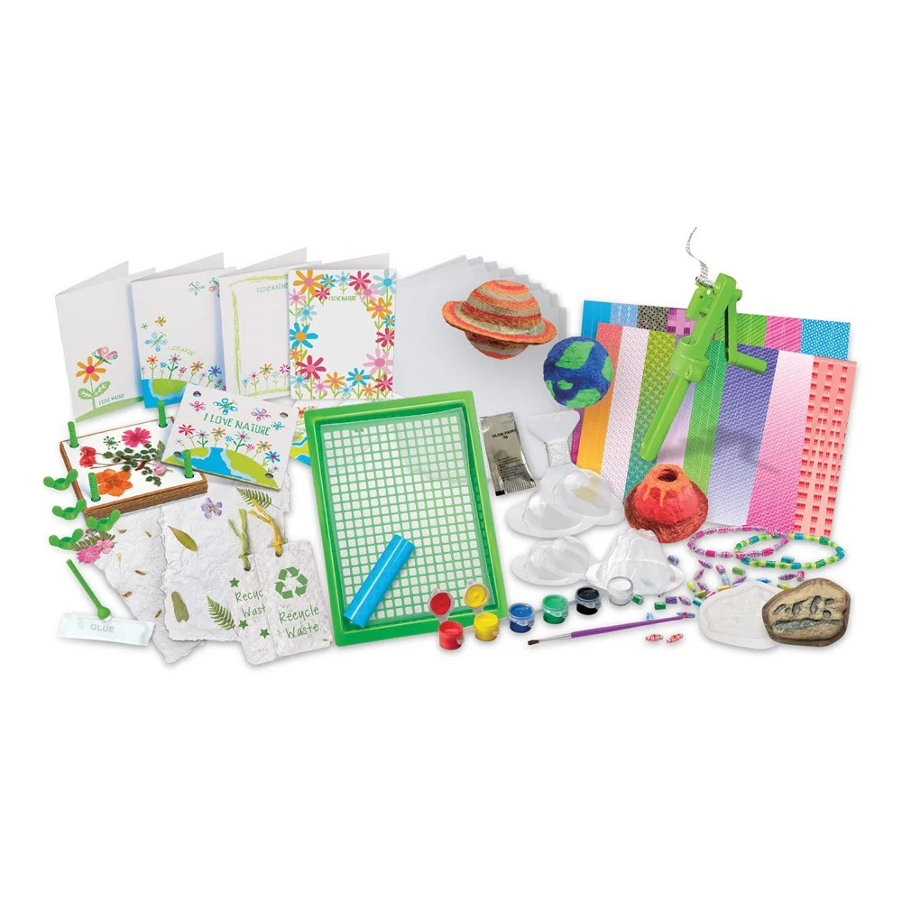 4M STEAM Education Green Paper Craft Kit