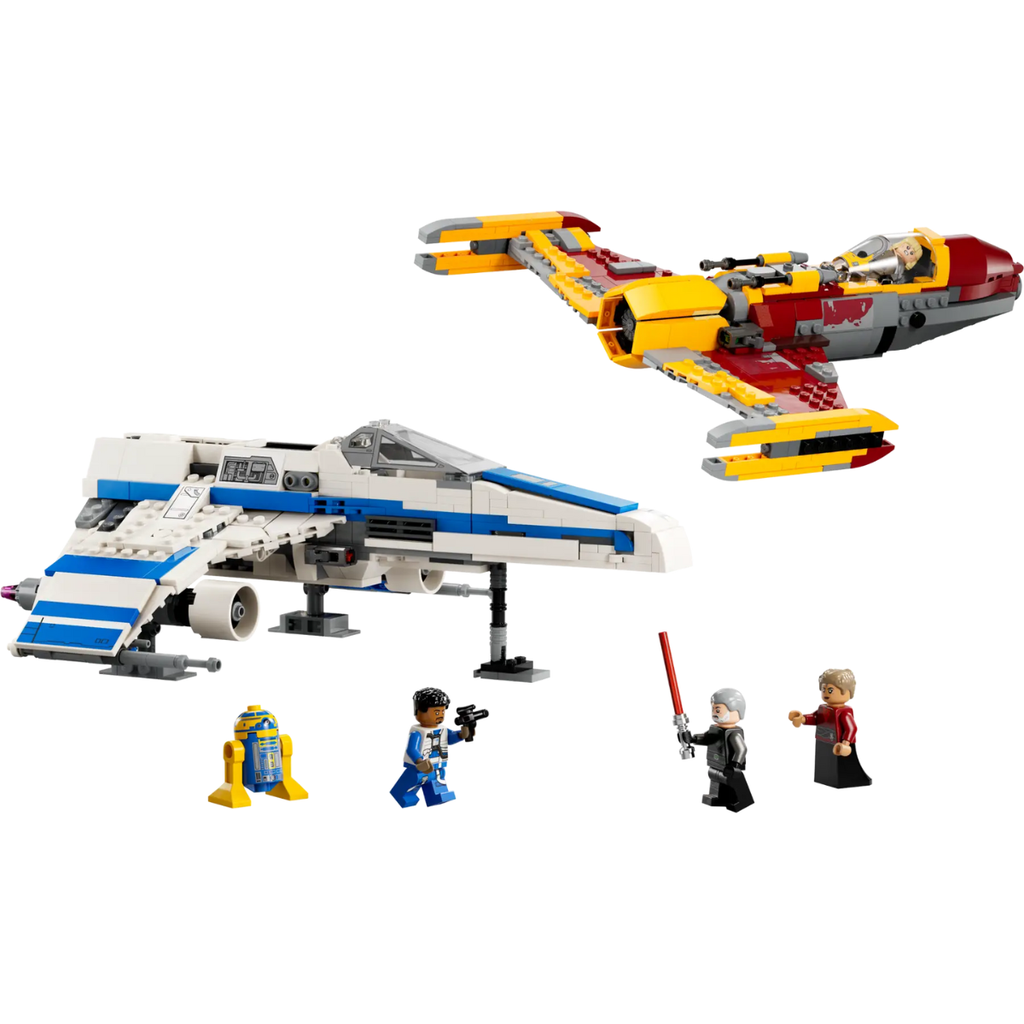 LEGO 75364 Starwars New Republic E-Wing vs. Shin Hati’s Starfighter