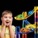 National Geographic 50 Pieces Glow In The Dark Marble Run