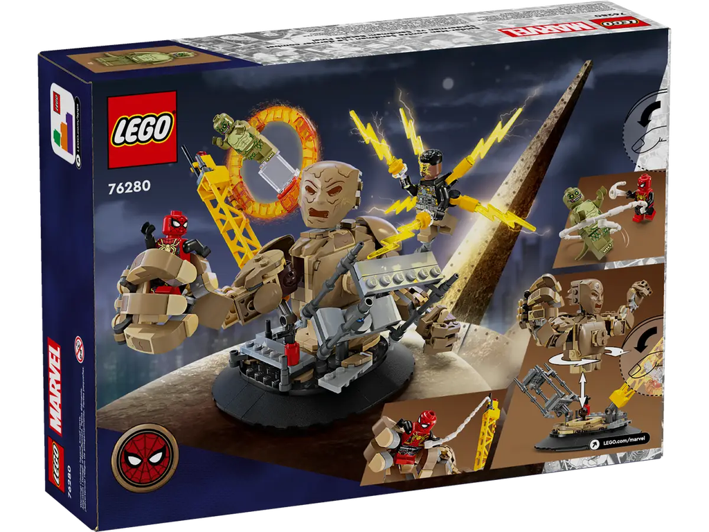 LEGO 76280 Spider Man vs. Sandman Final Battle