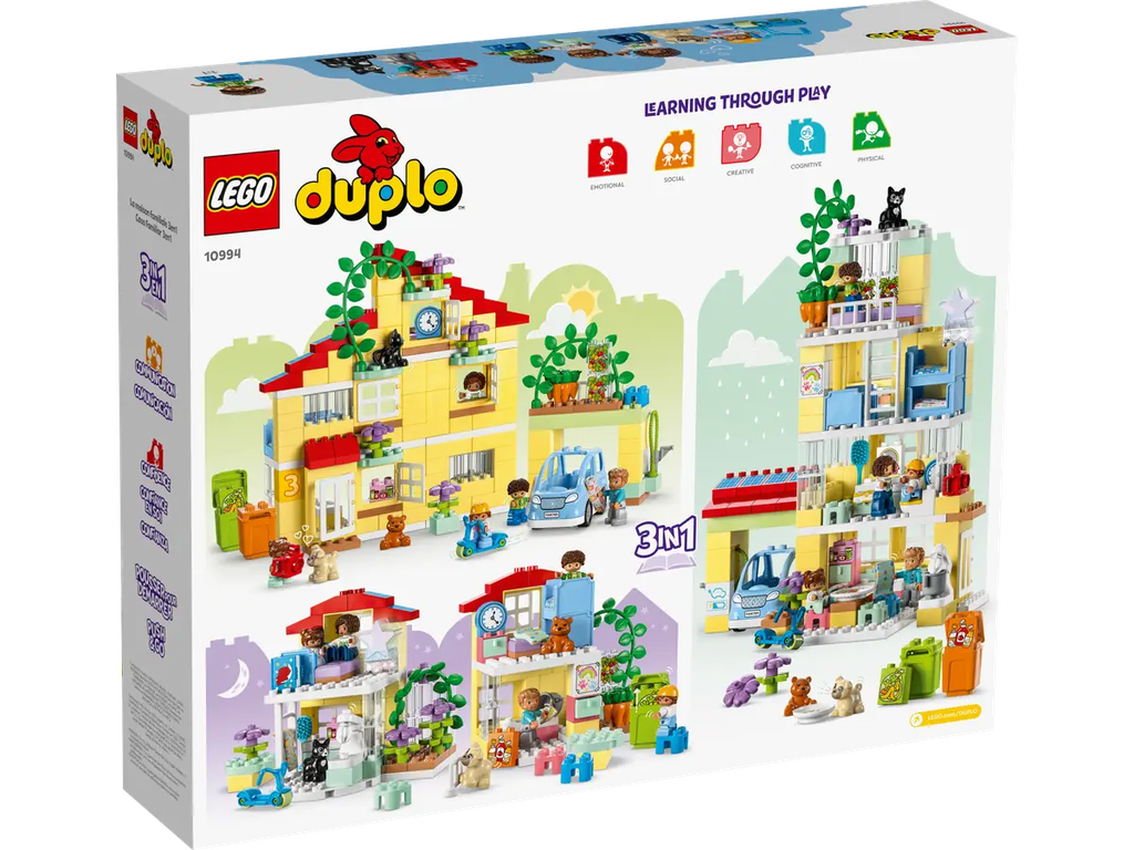 LEGO 10994 Duplo 3IN1 Family House