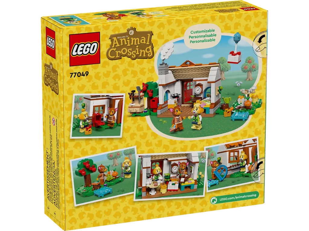 LEGO 77049 Animal Crossing Isabelle's House Visit