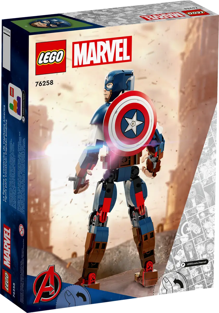 LEGO 76258 Avengers Captain America Construction Figure