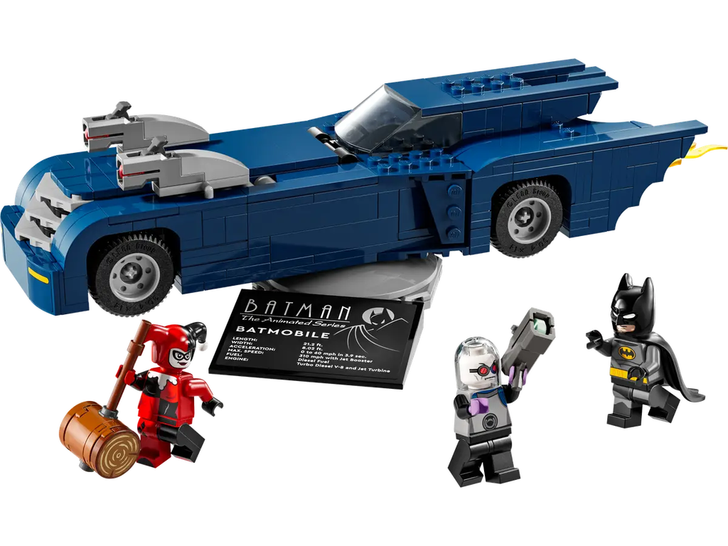 LEGO 76274 Batman with the Batmobile vs. Harley Quinn n Mr Freeze