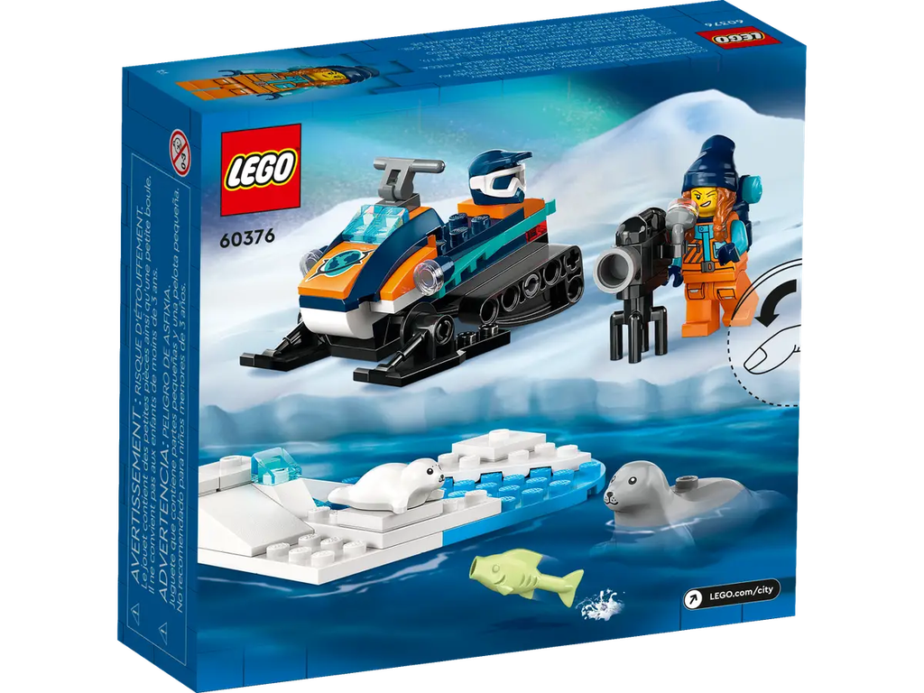 LEGO 60376 City Arctic Explorer Snowmobile