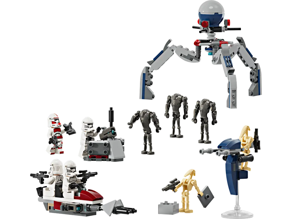 LEGO 75372 Starwars Clone Trooper and Battle Droid Battle Pack