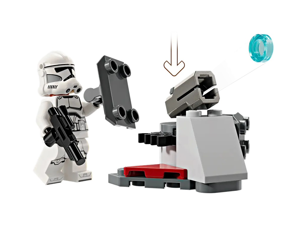 LEGO 75372 Starwars Clone Trooper and Battle Droid Battle Pack