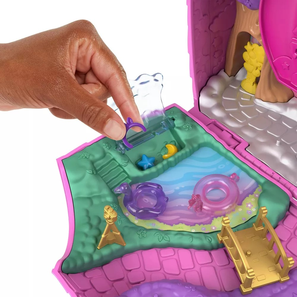 Polly Pocket Unicorn Partyland Playset