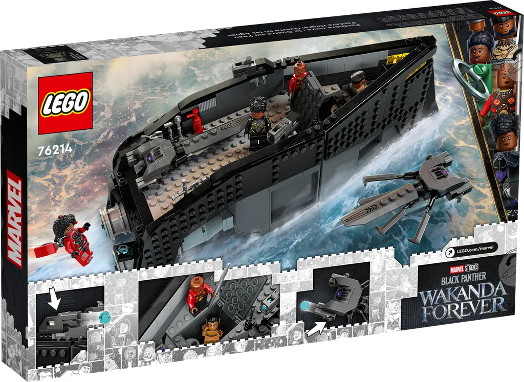 LEGO 76214 Black Panther War on Water