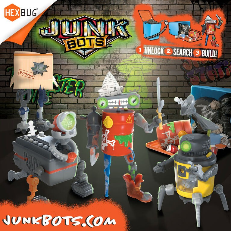 Hexbug Junkbots - Large Dumpster Asst