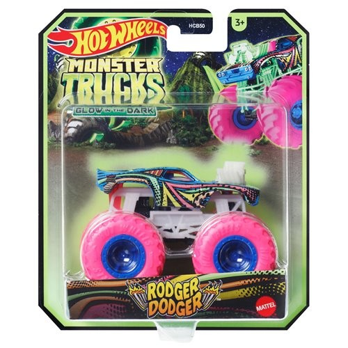 Hot Wheels Monster Truck Glow In The Dark ( Random Pick )