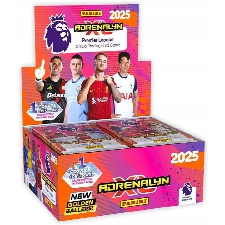 Panini Premier League Adrenalyn XL 2025 Booster Box