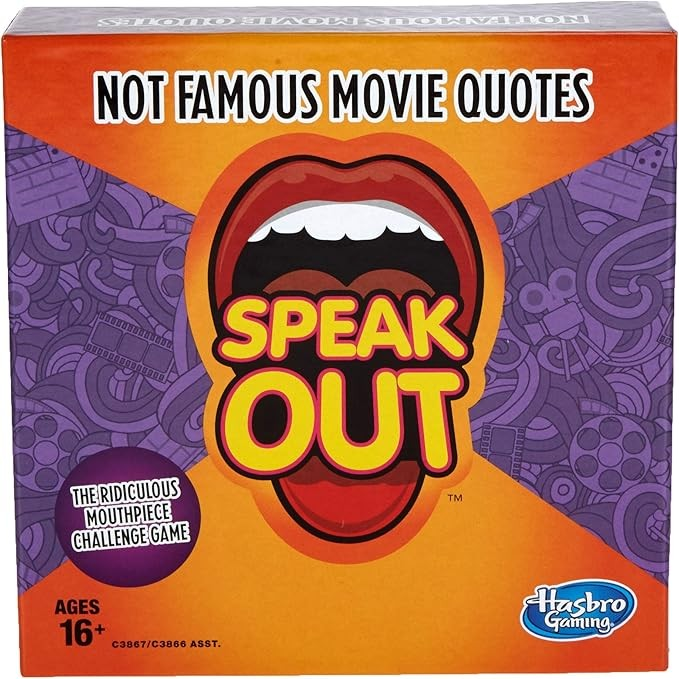 Hasbro Speak Out Not Famous Movie Quotes Expansion Pack