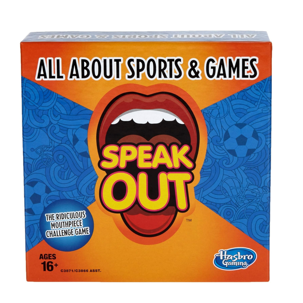 Hasbro Gaming Speak Out All About Sports and Games Expansion Pack