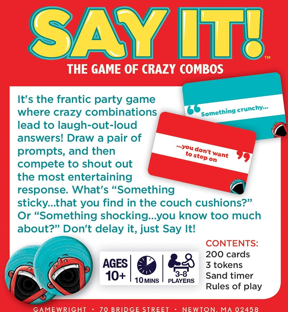 Gamewright Say It Party Game