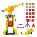 Paw Patrol Rubble &amp; Crew Bark Yard Crane Tower