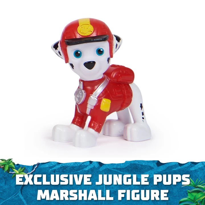 PAW Patrol Jungle Pups Marshall Deluxe Elephant Firetruck