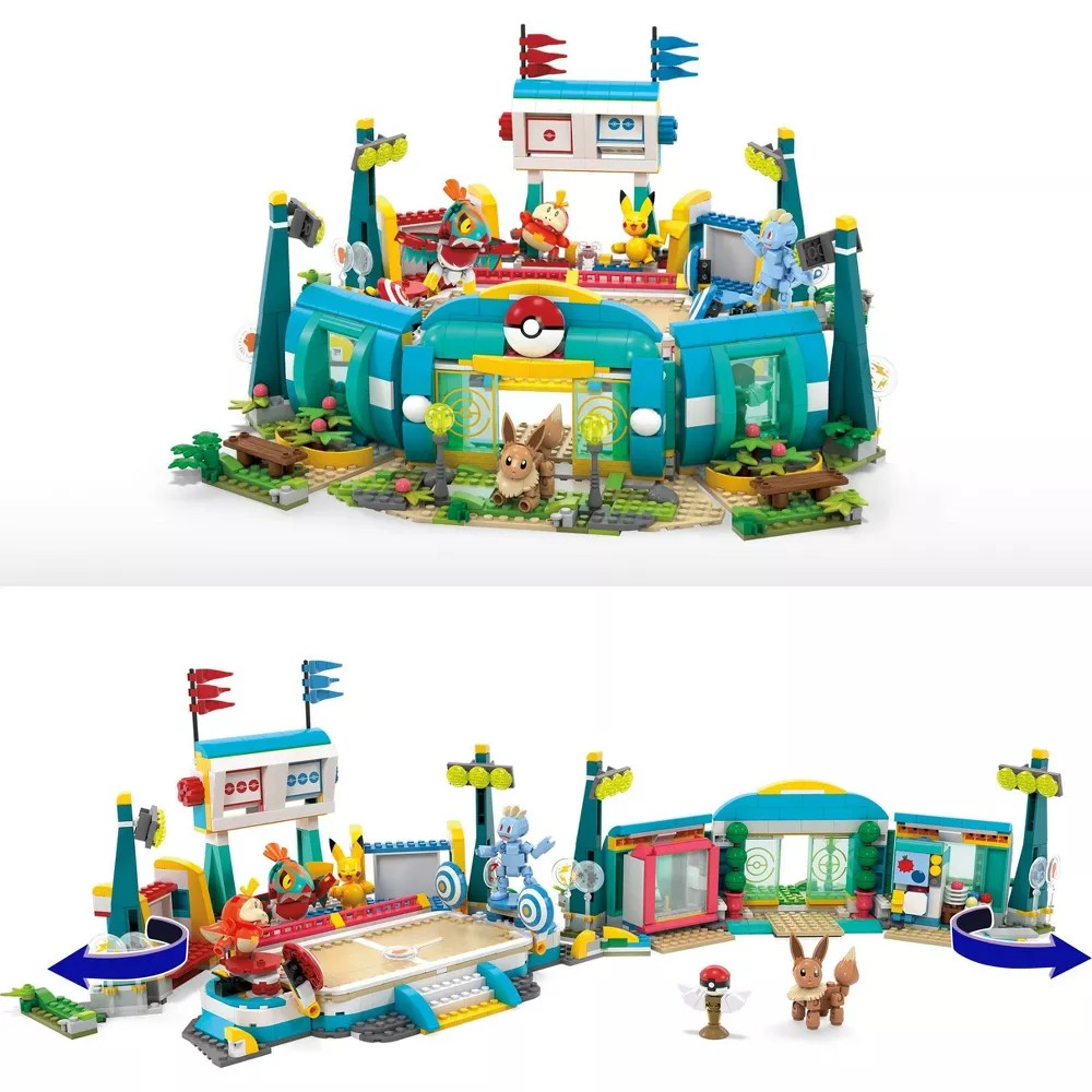 MEGA Pokemon Training Stadium Building Kit