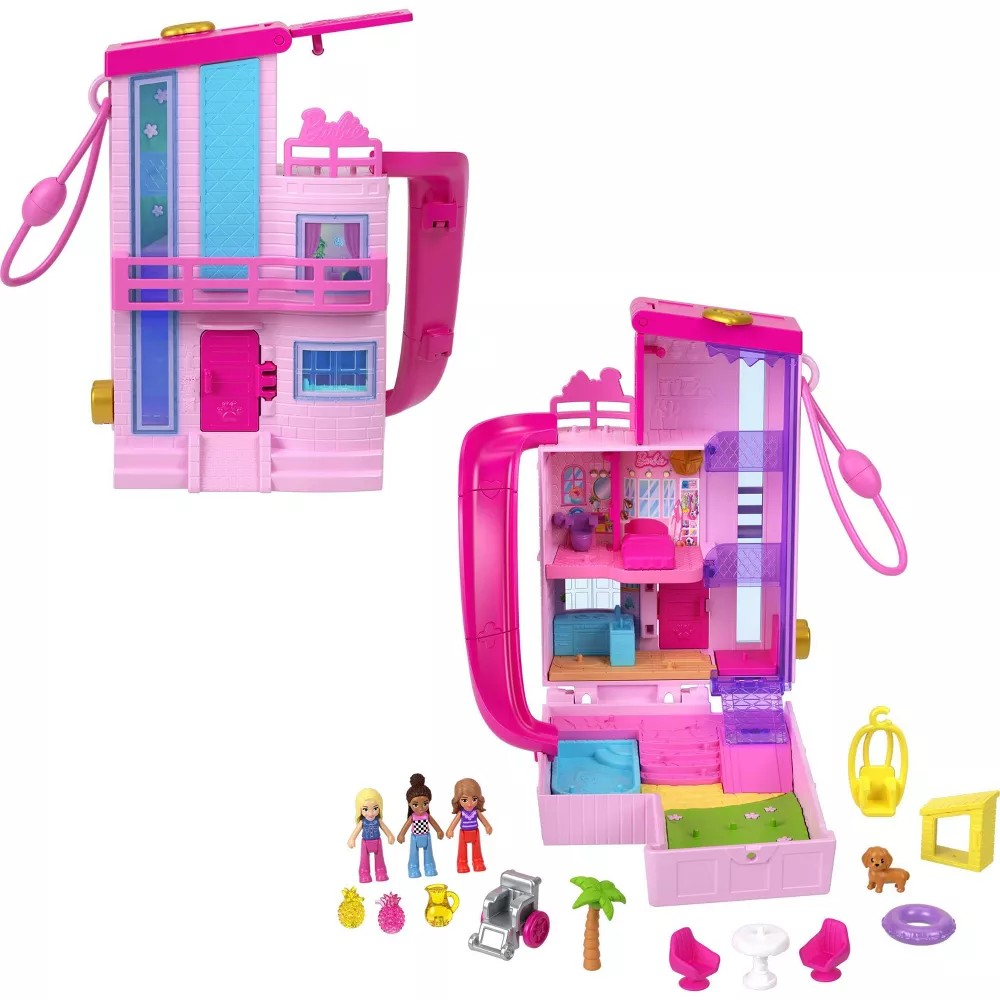 Polly Pocket Barbie Dreamhouse Compact Playset