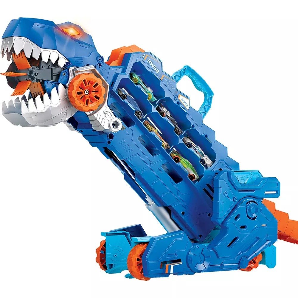 Hot Wheels City Transforming TRex Ultimate Hauler