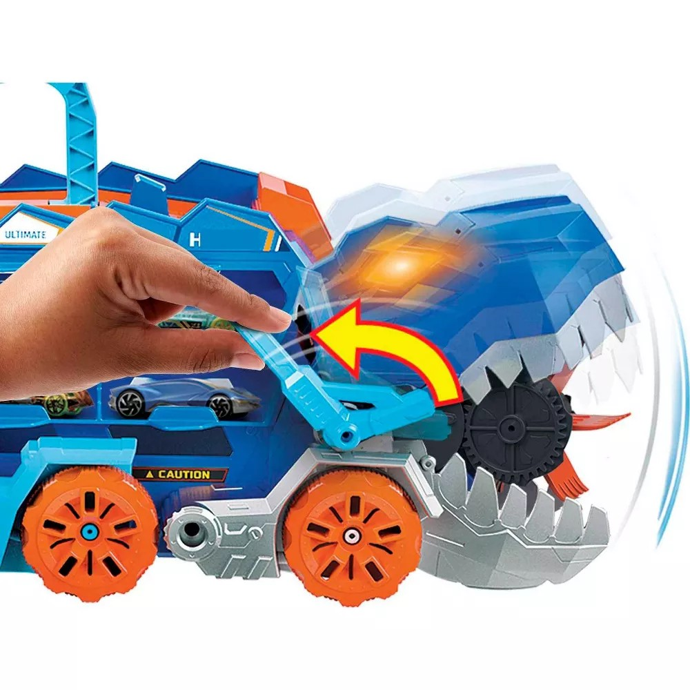 Hot Wheels City Transforming TRex Ultimate Hauler