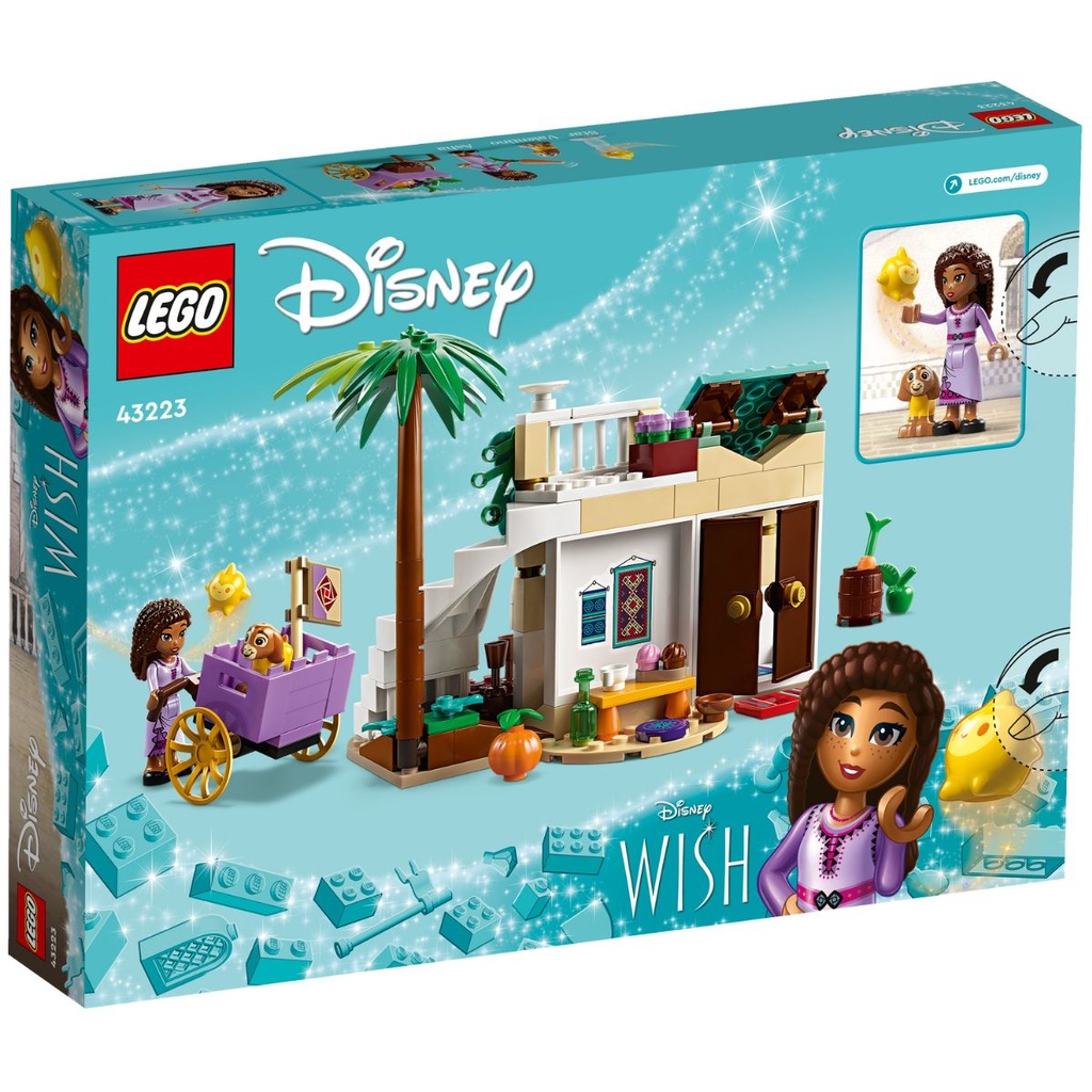 LEGO 43223 Disney Wish Asha in the City of Rosas