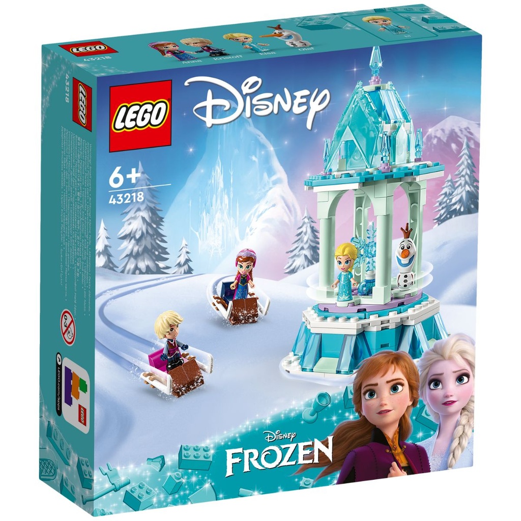 LEGO 43218 Disney Princess Anna and Elsa's Magical Carousel