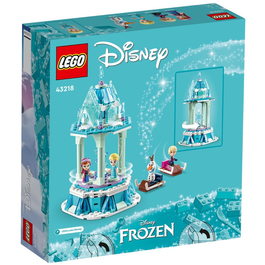LEGO 43218 Disney Princess Anna and Elsa's Magical Carousel