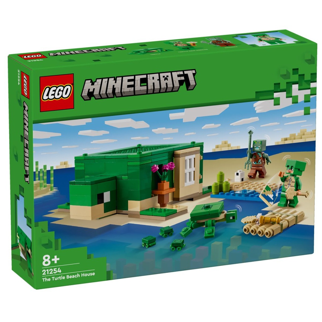 LEGO 21254 Minecraft The Turtle Beach House