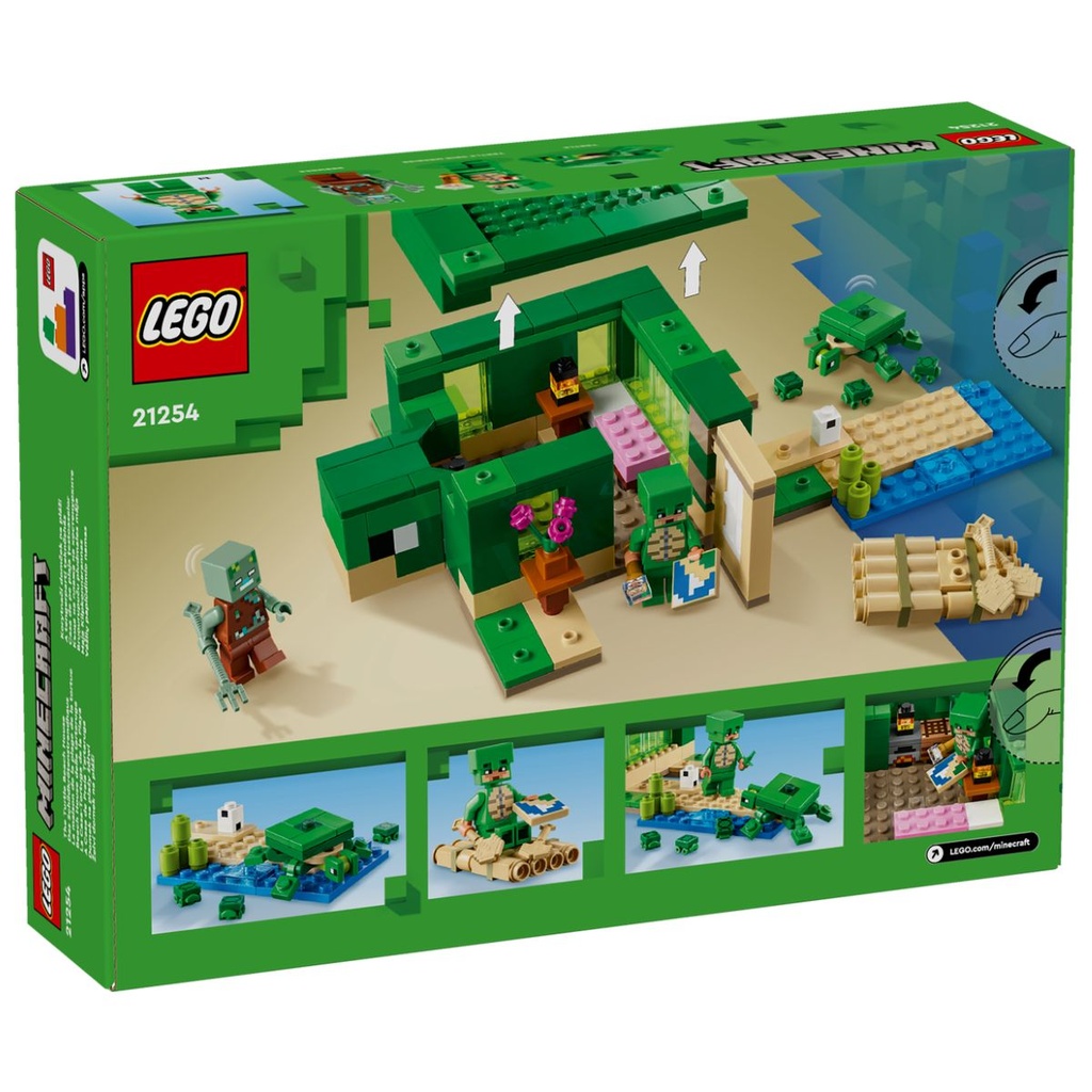 LEGO 21254 Minecraft The Turtle Beach House