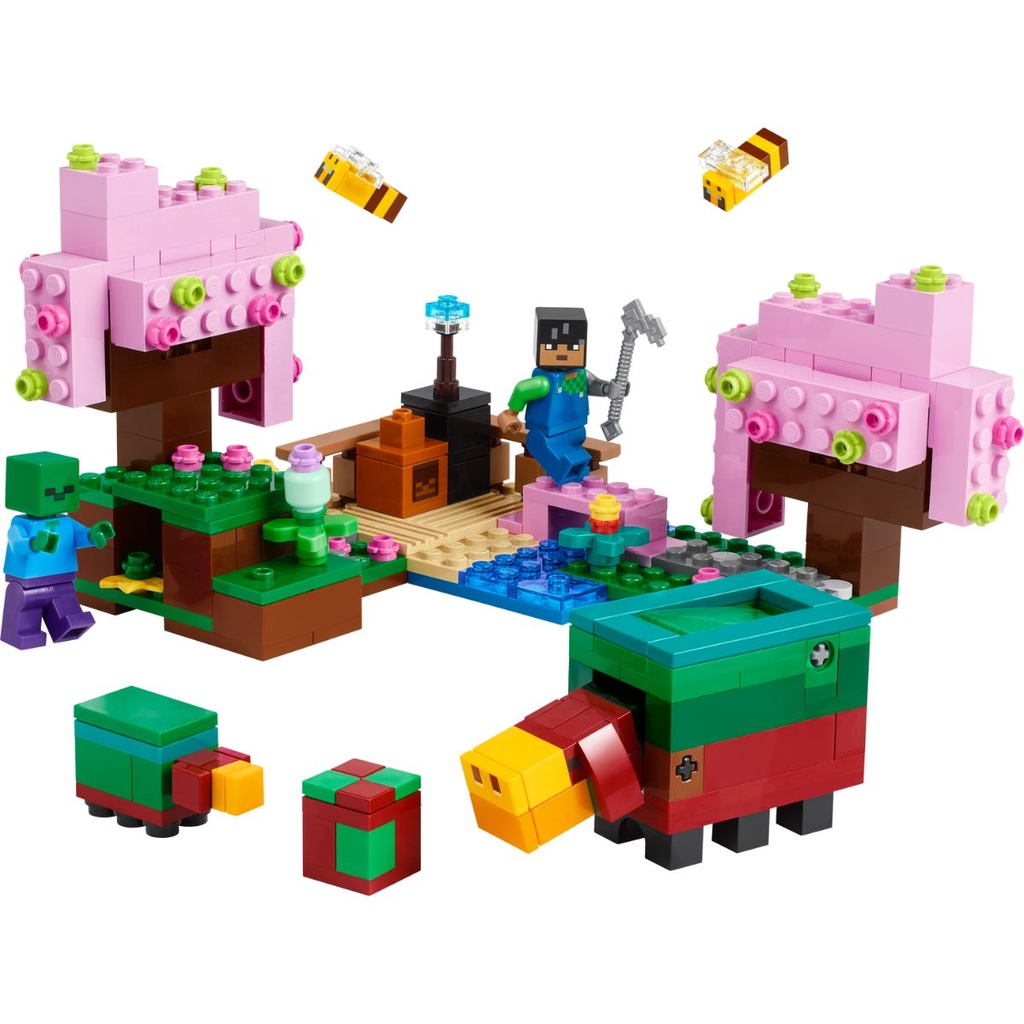 LEGO 21260 Minecraft The Cherry Blossom Garden