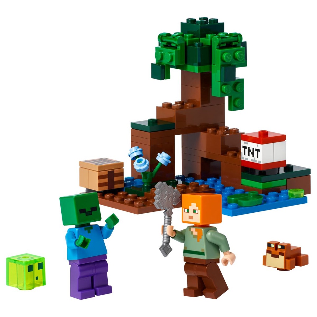 LEGO Minecraft 21240 The Swamp Adventure