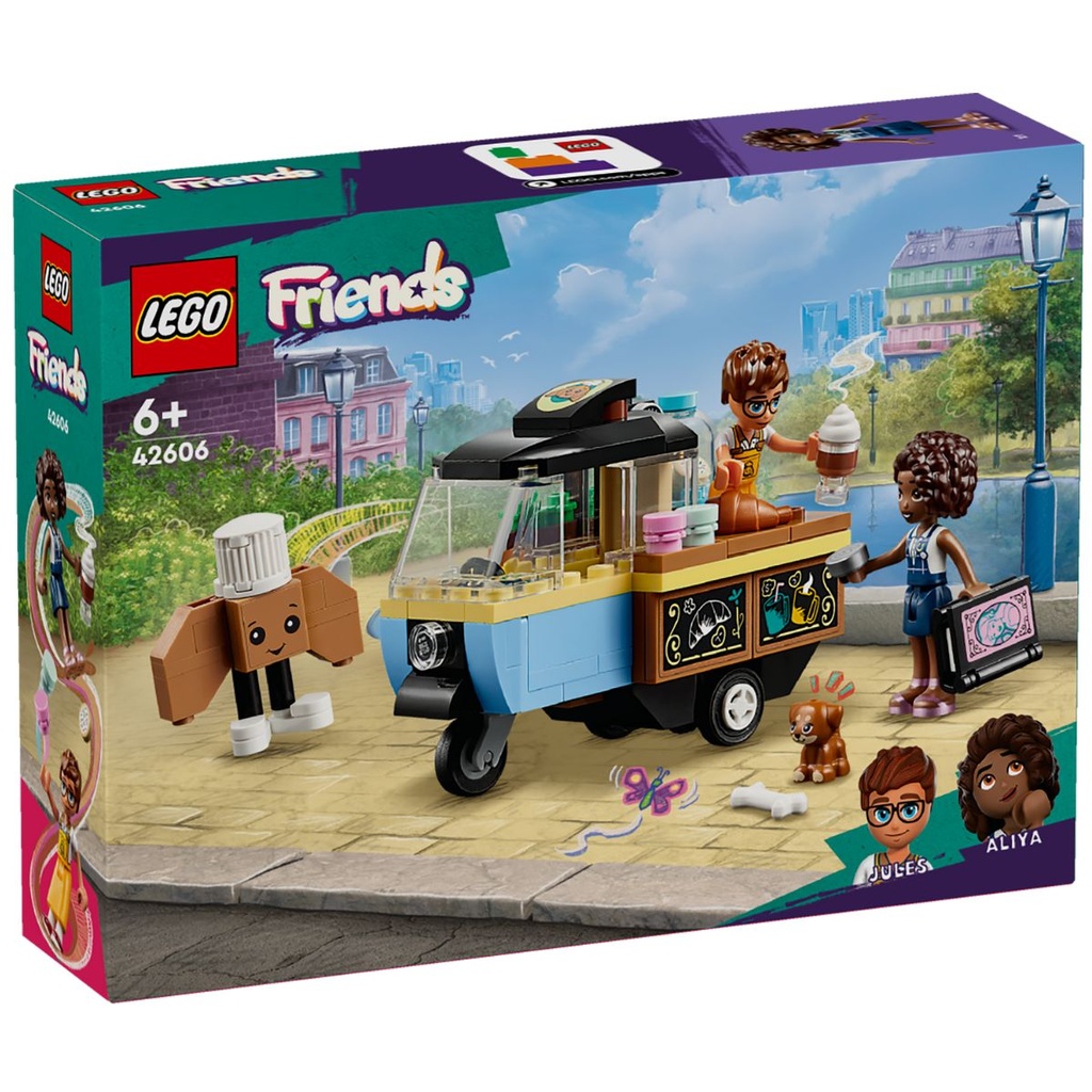 LEGO 42606 Friends Mobile Bakery Food Cart