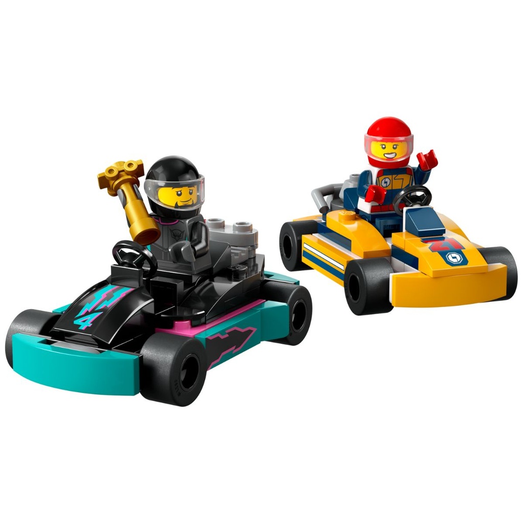 LEGO 60400 City Go Karts and Race Drivers